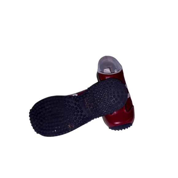 Steve Madden Red Burgundy Driver Clogs Mules Slip - Picture 5 of 5